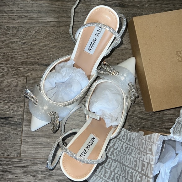 Steve Madden Viable Heel - Off White - Picture 11 of 16